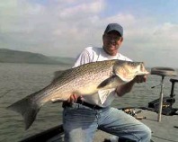 Leland Nikson, a happy Fisherman